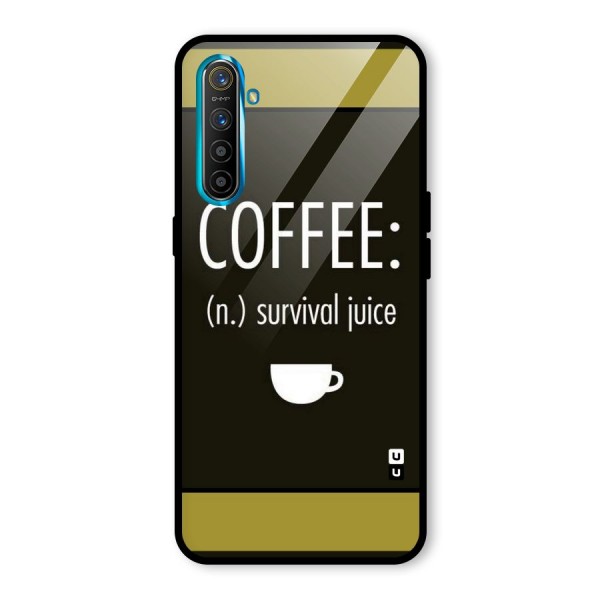 Survival Juice Glass Back Case for Realme XT