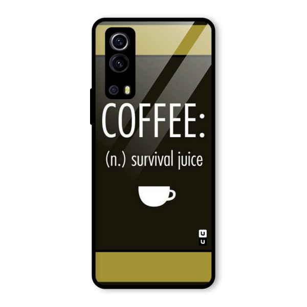 Survival Juice Glass Back Case for Vivo iQOO Z3