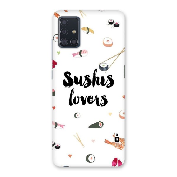 Sushi Lovers Back Case for Galaxy A51