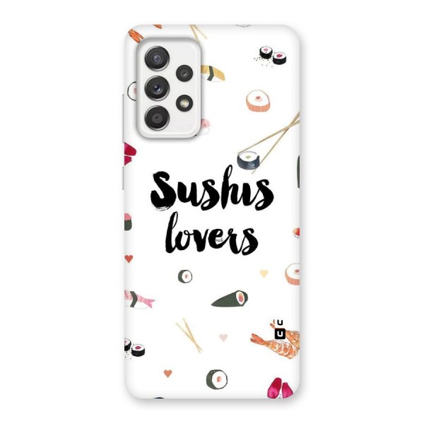 Sushi Lovers Back Case for Galaxy A52