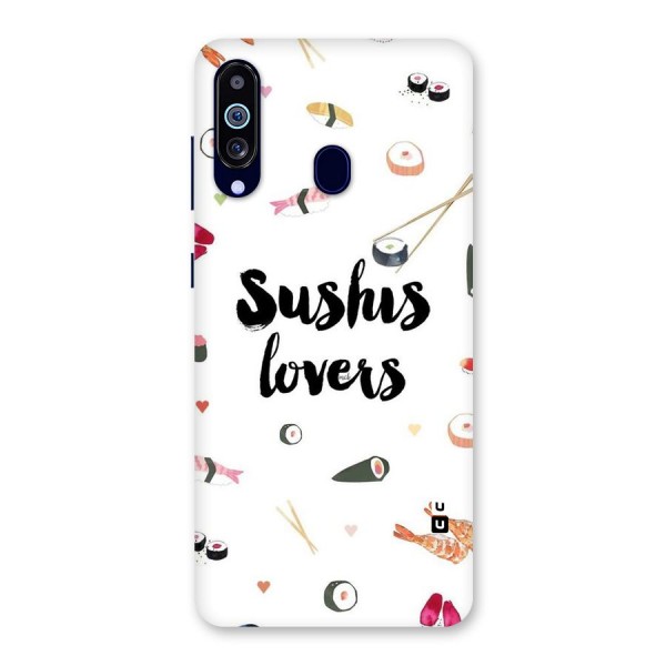 Sushi Lovers Back Case for Galaxy A60