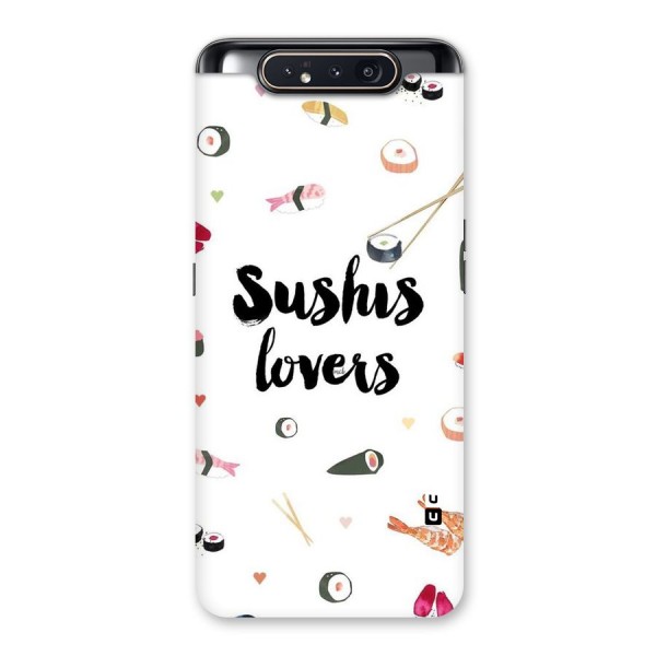 Sushi Lovers Back Case for Galaxy A80