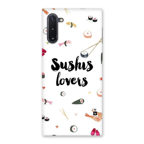 Sushi Lovers Back Case for Galaxy Note 10