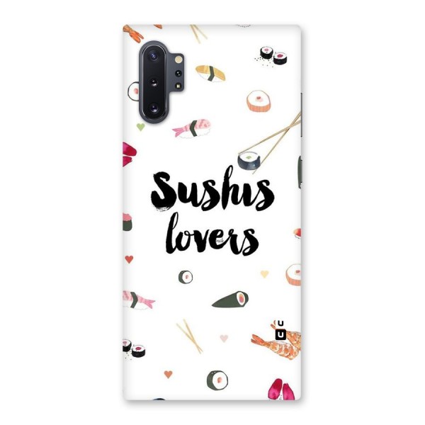 Sushi Lovers Back Case for Galaxy Note 10 Plus