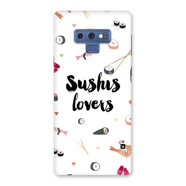 Sushi Lovers Back Case for Galaxy Note 9