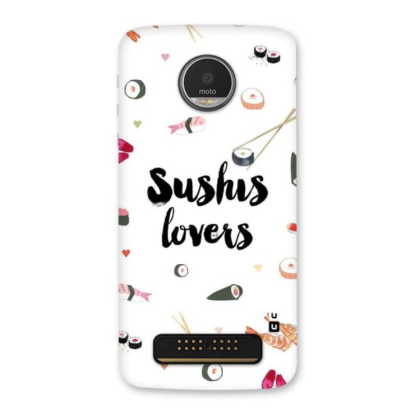 Sushi Lovers Back Case for Moto Z Play