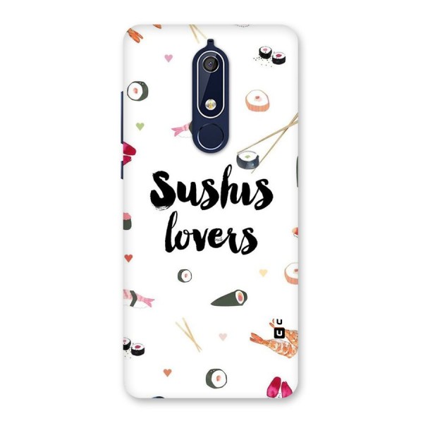 Sushi Lovers Back Case for Nokia 5.1