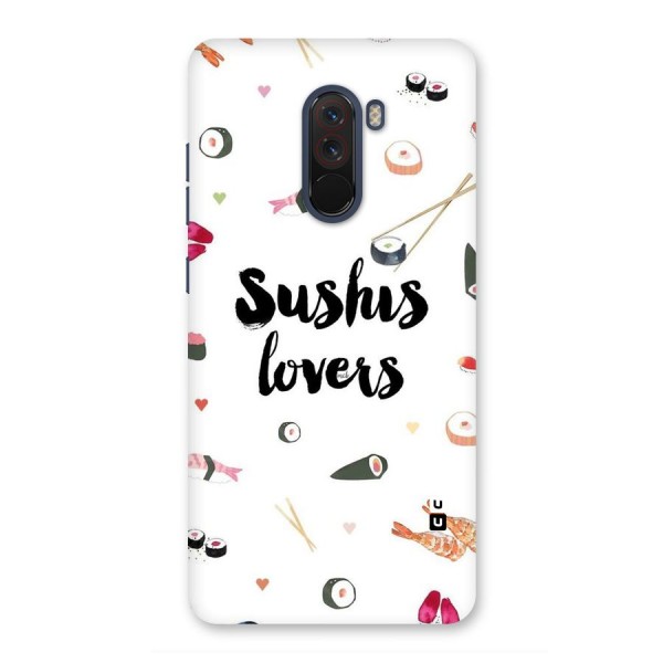 Sushi Lovers Back Case for Poco F1