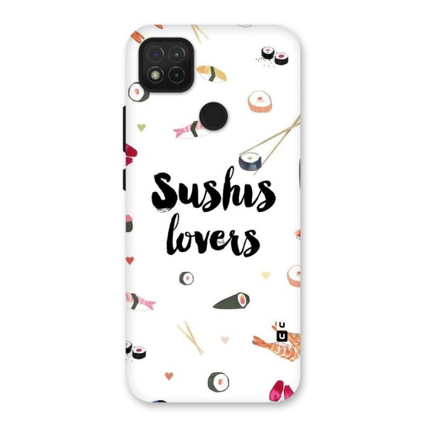 Sushi Lovers Back Case for Redmi 9C