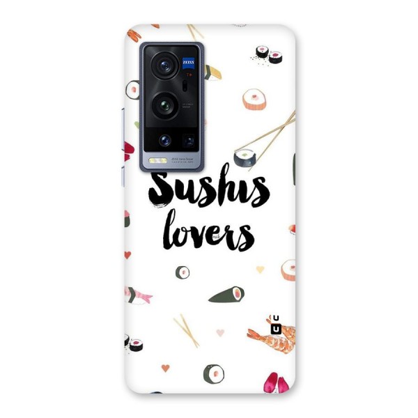 Sushi Lovers Back Case for Vivo X60 Pro Plus