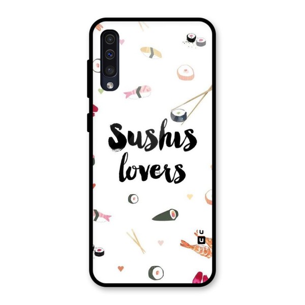 Sushi Lovers Glass Back Case for Galaxy A50s