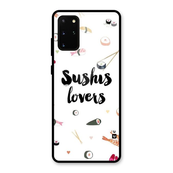 Sushi Lovers Glass Back Case for Galaxy S20 Plus