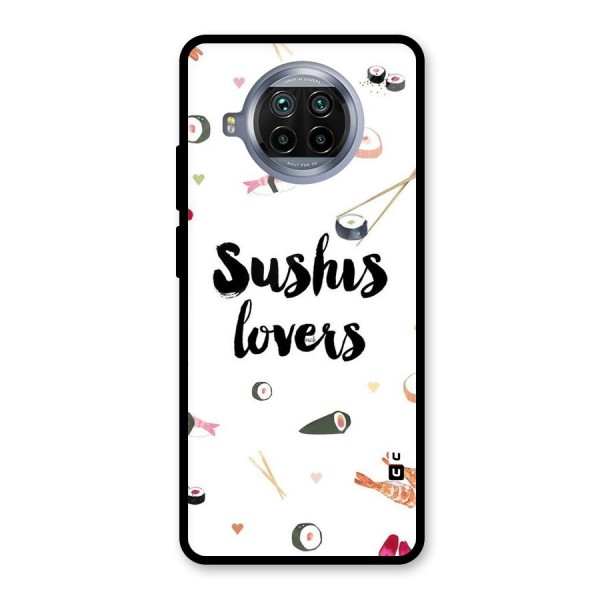 Sushi Lovers Glass Back Case for Mi 10i