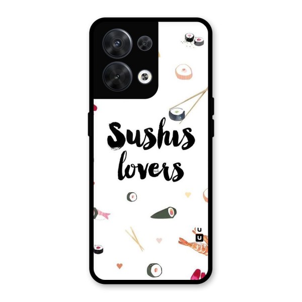 Sushi Lovers Glass Back Case for Oppo Reno8 5G