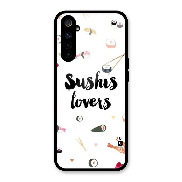 Sushi Lovers Glass Back Case for Realme 6