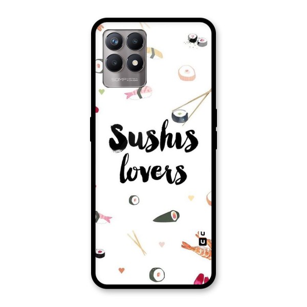 Sushi Lovers Glass Back Case for Realme 8i