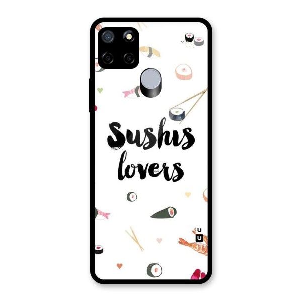 Sushi Lovers Glass Back Case for Realme C15