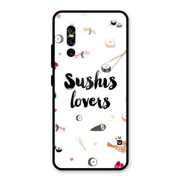 Sushi Lovers Glass Back Case for Vivo V15 Pro