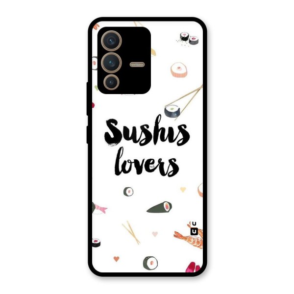 Sushi Lovers Glass Back Case for Vivo V23 5G