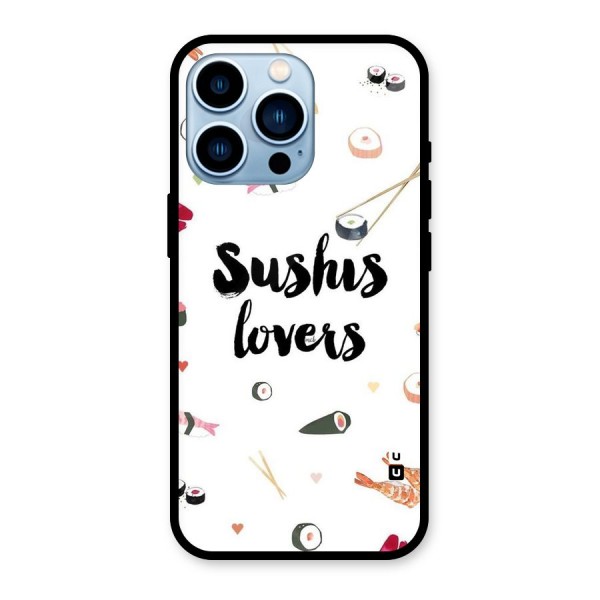 Sushi Lovers Glass Back Case for iPhone 13 Pro