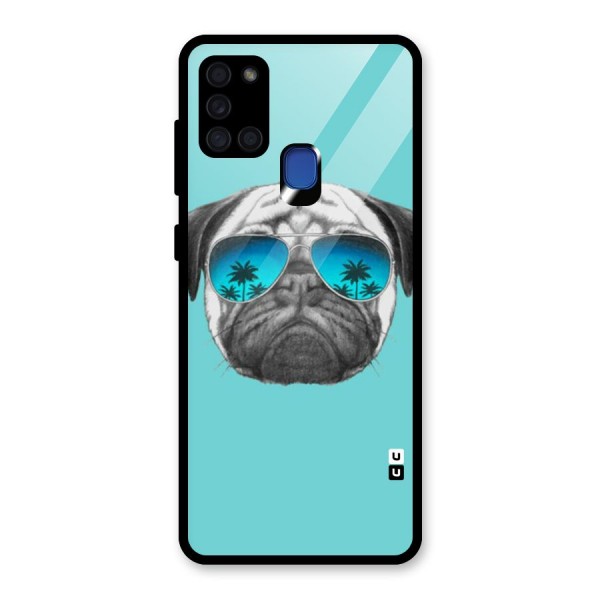 Swag Doggo Glass Back Case for Galaxy A21s