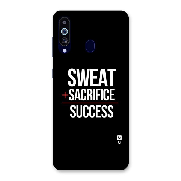 Sweat Sacrifice Success Back Case for Galaxy A60