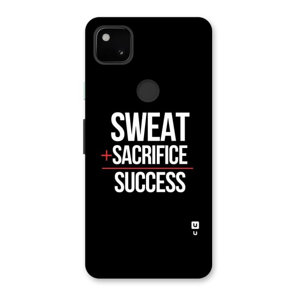 Sweat Sacrifice Success Back Case for Google Pixel 4a