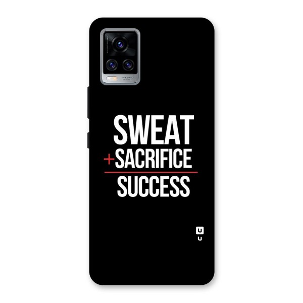 Sweat Sacrifice Success Back Case for Vivo V20 Pro