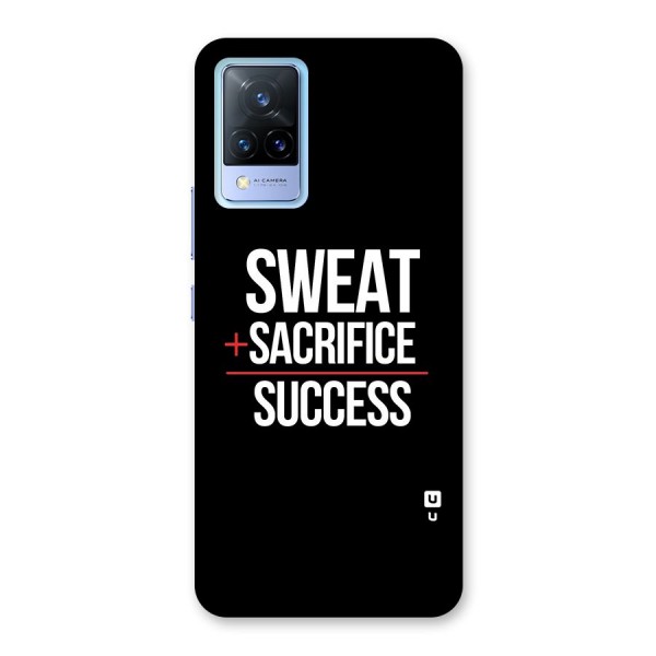 Sweat Sacrifice Success Back Case for Vivo V21 5G