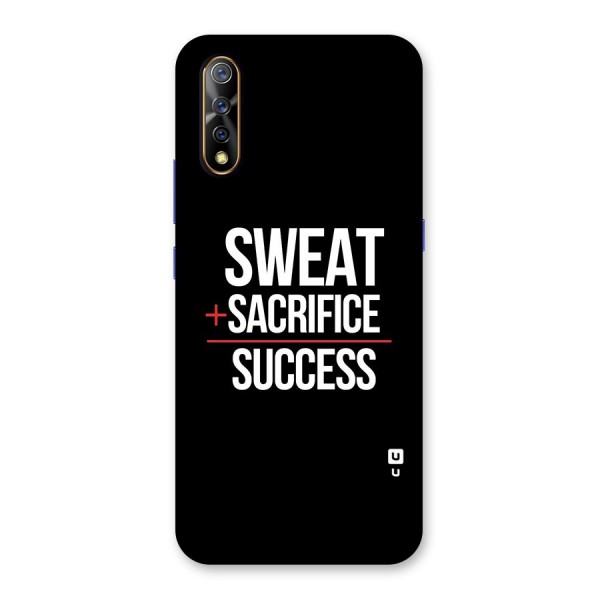 Sweat Sacrifice Success Back Case for Vivo Z1x