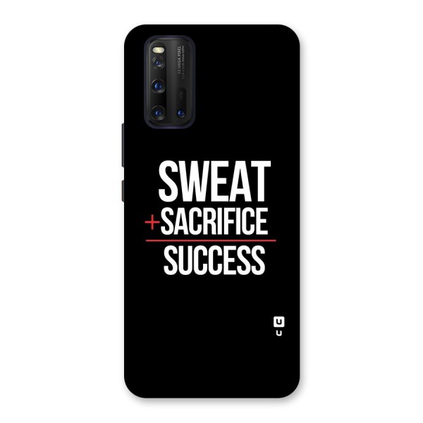 Sweat Sacrifice Success Back Case for Vivo iQOO 3