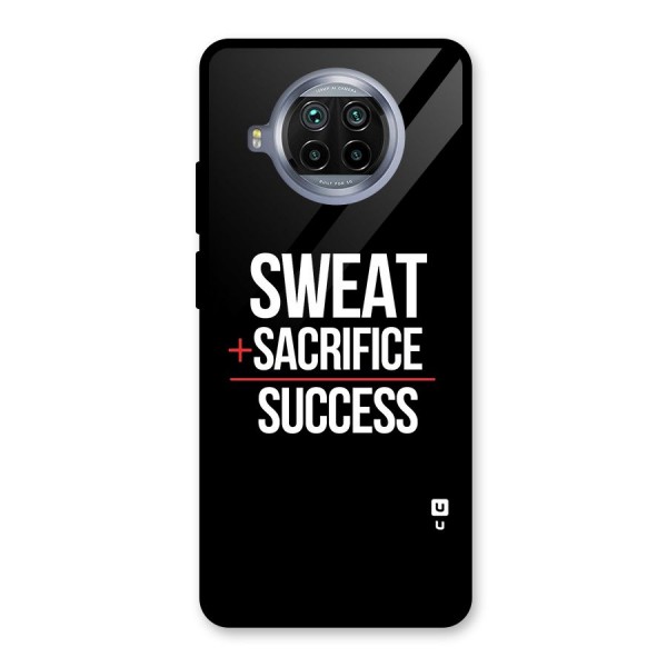 Sweat Sacrifice Success Glass Back Case for Mi 10i