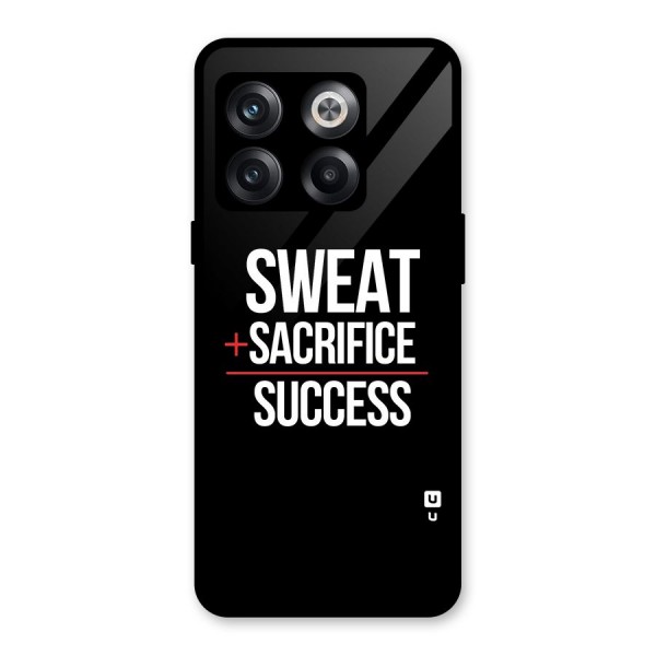 Sweat Sacrifice Success Glass Back Case for OnePlus 10T