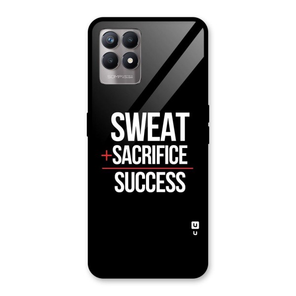 Sweat Sacrifice Success Glass Back Case for Realme 8i