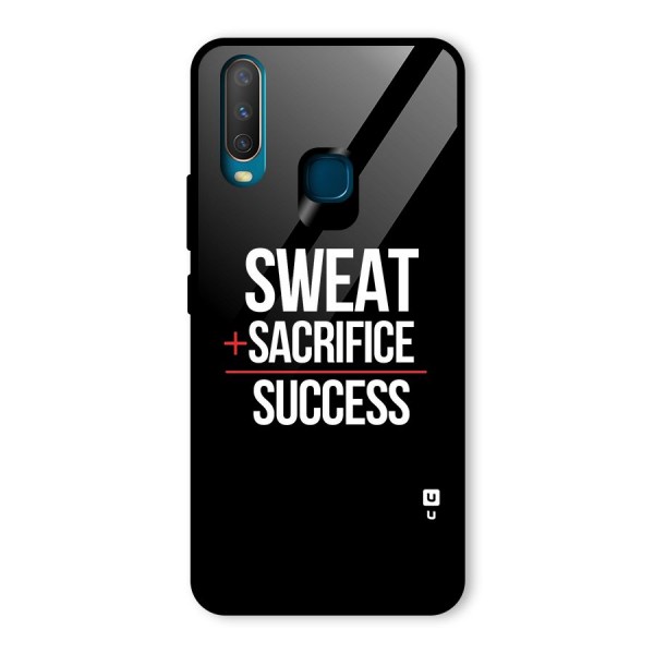 Sweat Sacrifice Success Glass Back Case for Vivo Y15