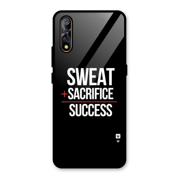 Sweat Sacrifice Success Glass Back Case for Vivo Z1x