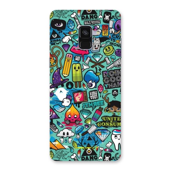 Sweet Candies Back Case for Galaxy A8 Plus