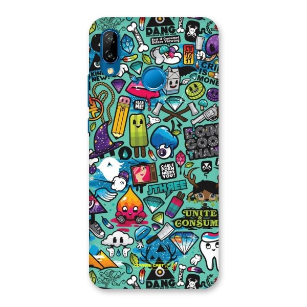 Sweet Candies Back Case for Huawei P20 Lite