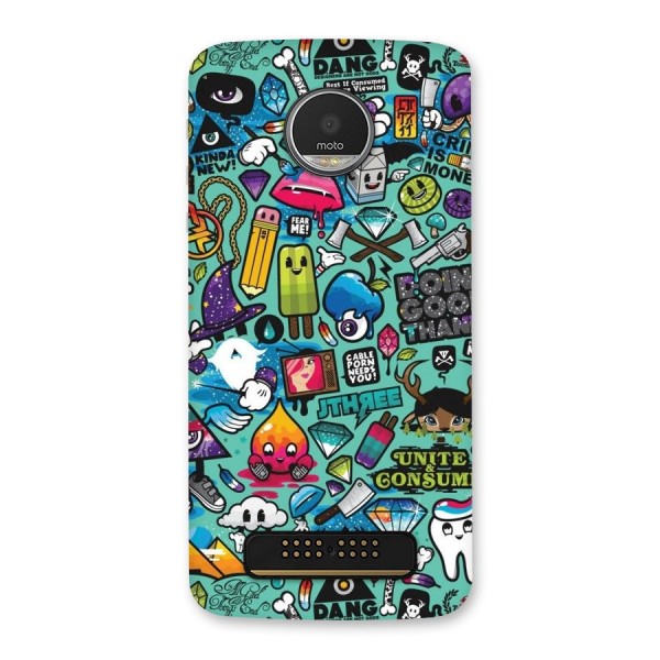 Sweet Candies Back Case for Moto Z Play