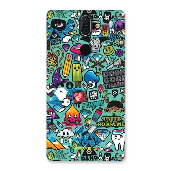 Sweet Candies Back Case for Nokia 8 Sirocco