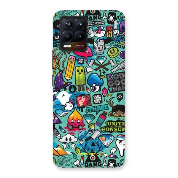 Sweet Candies Back Case for Realme 8