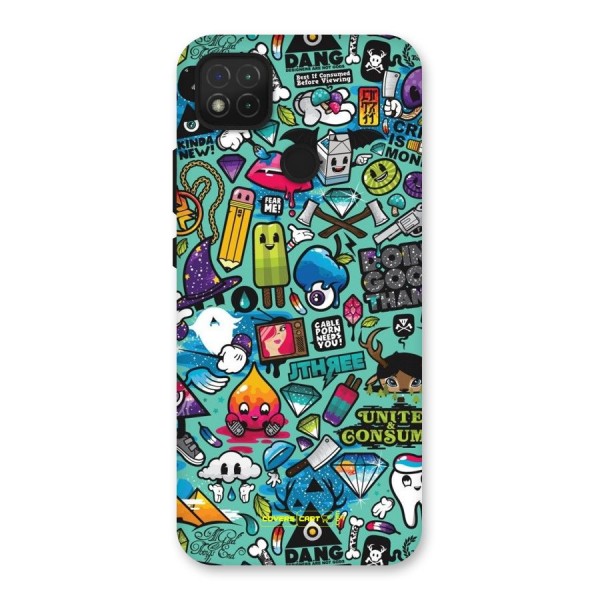 Sweet Candies Back Case for Redmi 9C