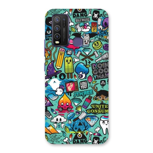 Sweet Candies Back Case for Vivo Y30