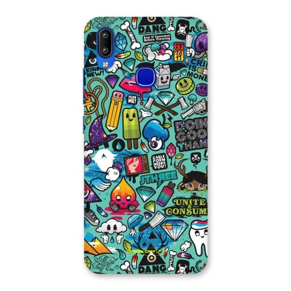 Sweet Candies Back Case for Vivo Y91