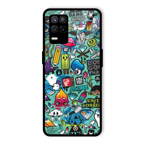 Sweet Candies Glass Back Case for Realme 9 5G