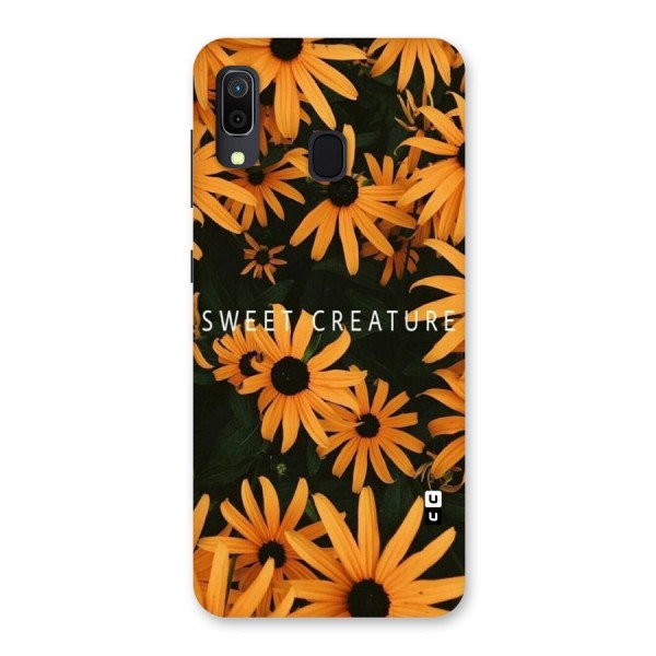 Sweet Creature Back Case for Galaxy A20