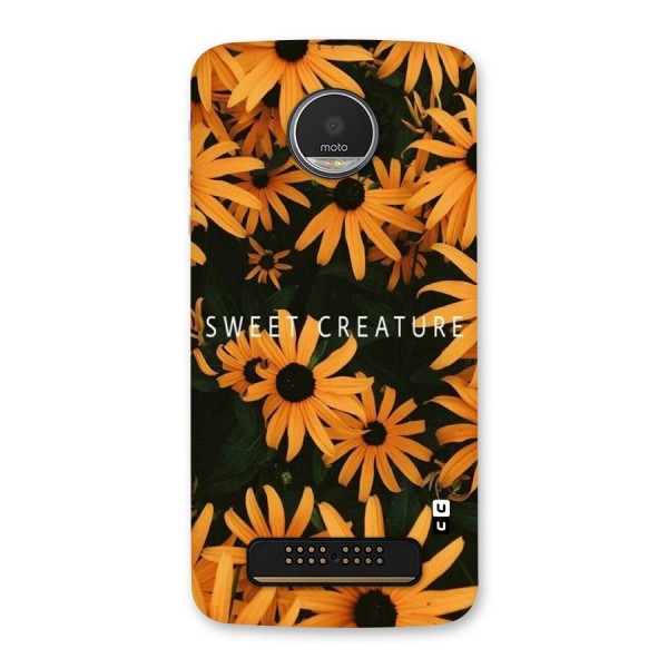 Sweet Creature Back Case for Moto Z Play