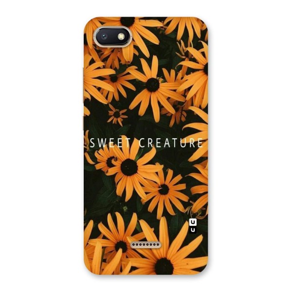 Sweet Creature Back Case for Redmi 6A