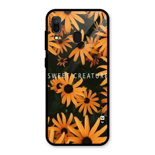 Sweet Creature Glass Back Case for Galaxy A30