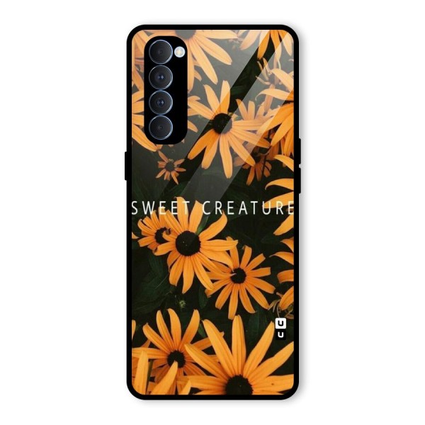 Sweet Creature Glass Back Case for Oppo Reno4 Pro